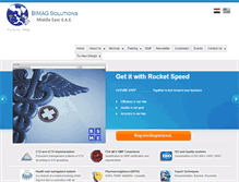 Tablet Screenshot of bimagsolutions.com